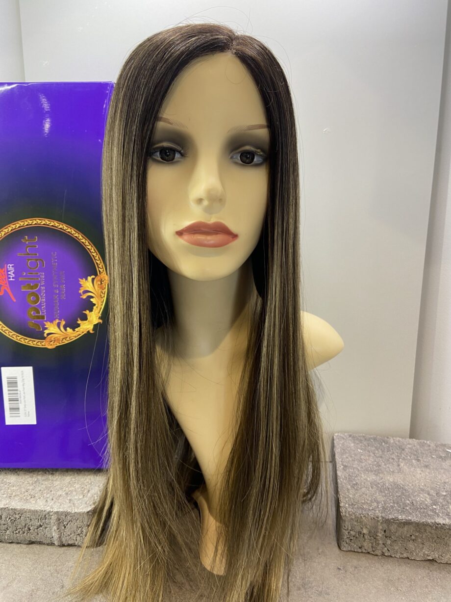 Sleek very long rooted wig. Bbrls183