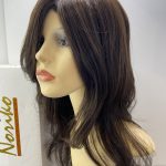 New stunning dark brown wig.  Bbrlw201