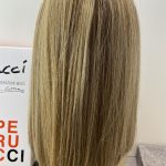 Rooted blonde long wig. Bblms184