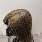 Long dark brown wig. Brls31
