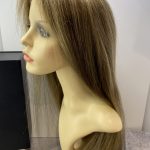 Long blonde new soft cap wig. Bblls191