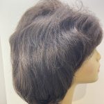 Dark brown wavy wig. Brmw316