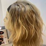 Blonde rooted hair band wig. Bblmw218