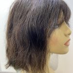 Brown wavy with coloured ends. Brmw41