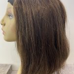 Soft Hair band brown soft cap wig. Brms313