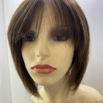 Sleet shiny brown wig. Brls586