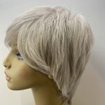 Stylish silver grey wig. Sss58