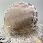 Silver grey wig. Bgsw214