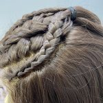 Extra long wavy soft cap brown wig. Brlc49