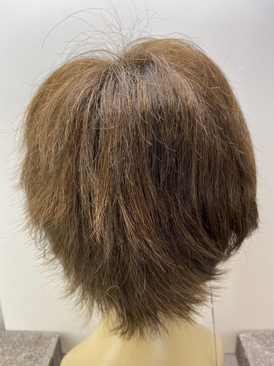 Dark brown short wig. Bbrss207
