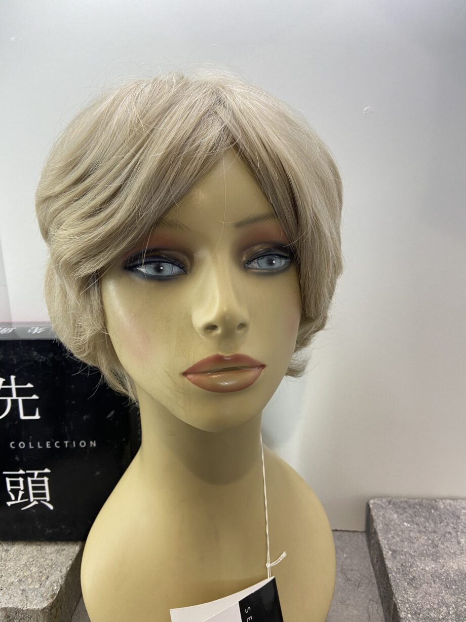 New ash blonde soft cap wig. Bgmw204