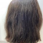 Brown wavy with coloured ends. Brmw41