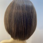 Brown shiny wig. Brms28