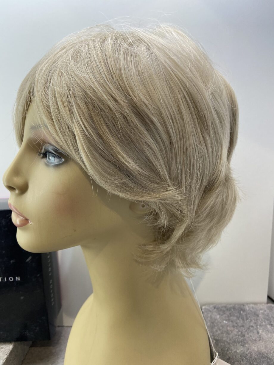 New ash blonde soft cap wig. Bgmw204