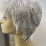 Silver stylish short wig. Bgsw209