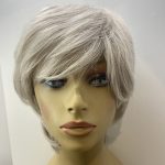 Stylish silver grey wig. Sss58