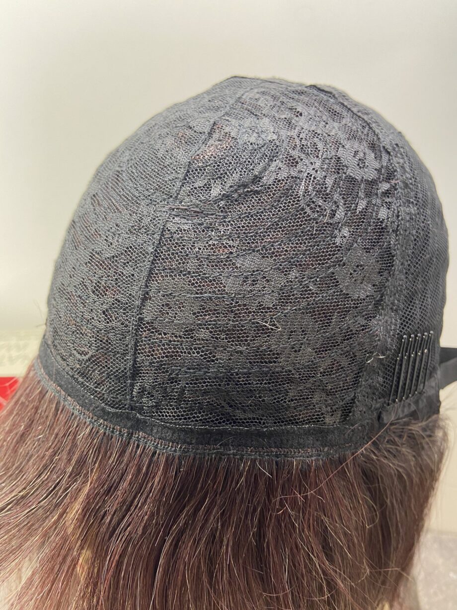 Dark brown soft cap Wig. Bbrls212