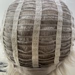 Silver grey wig. Bgsw214