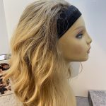 Blonde rooted hair band wig. Bblmw218