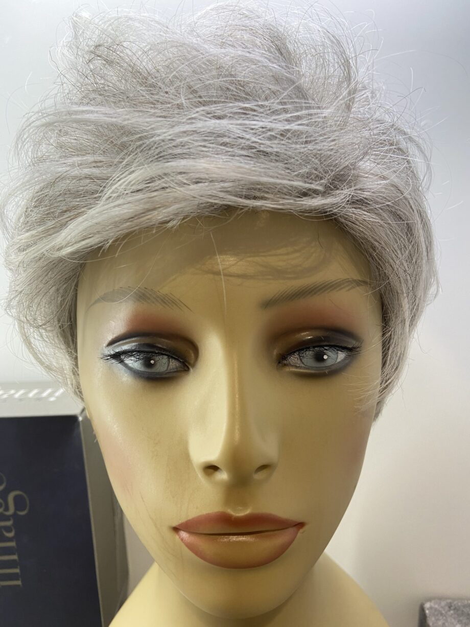 Fabulous silver grey wig. Bgsw226