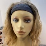 Blonde rooted hair band wig. Bblmw218