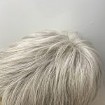 Stylish silver grey wig. Sss58