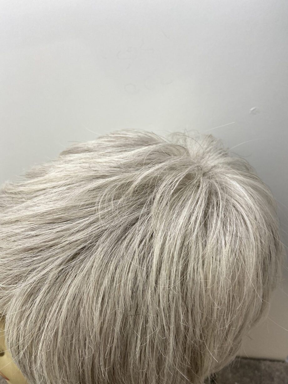 Stylish silver grey wig. Sss58