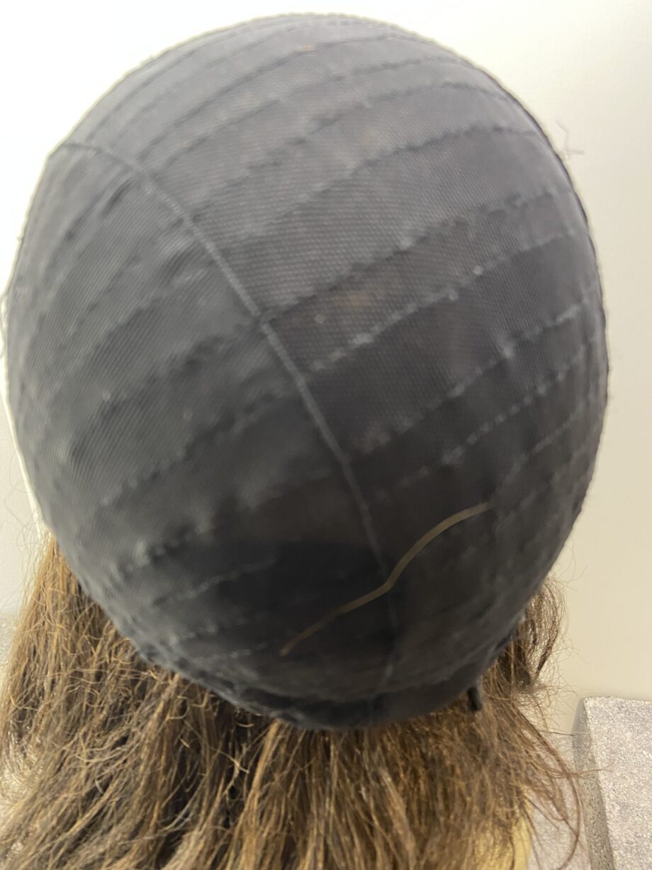 Soft Hair band brown soft cap wig. Brms313