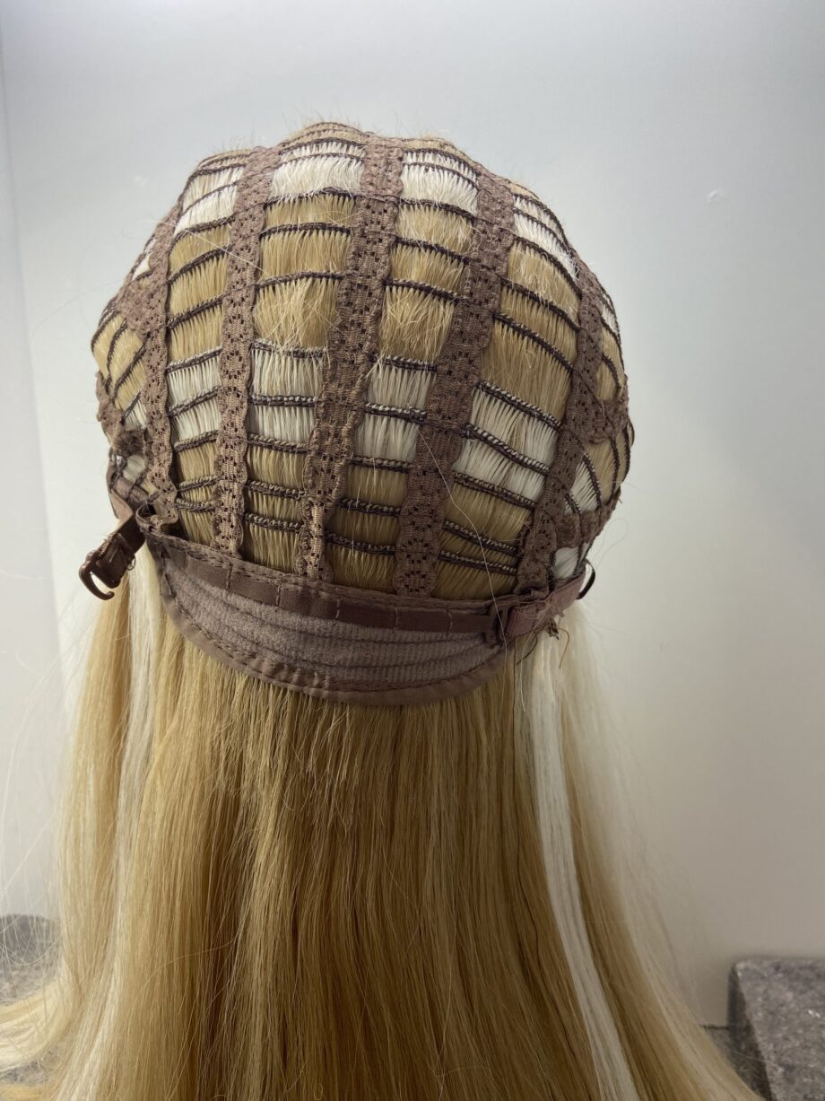 Gorgeous blonde long rooted wig. Bblls238