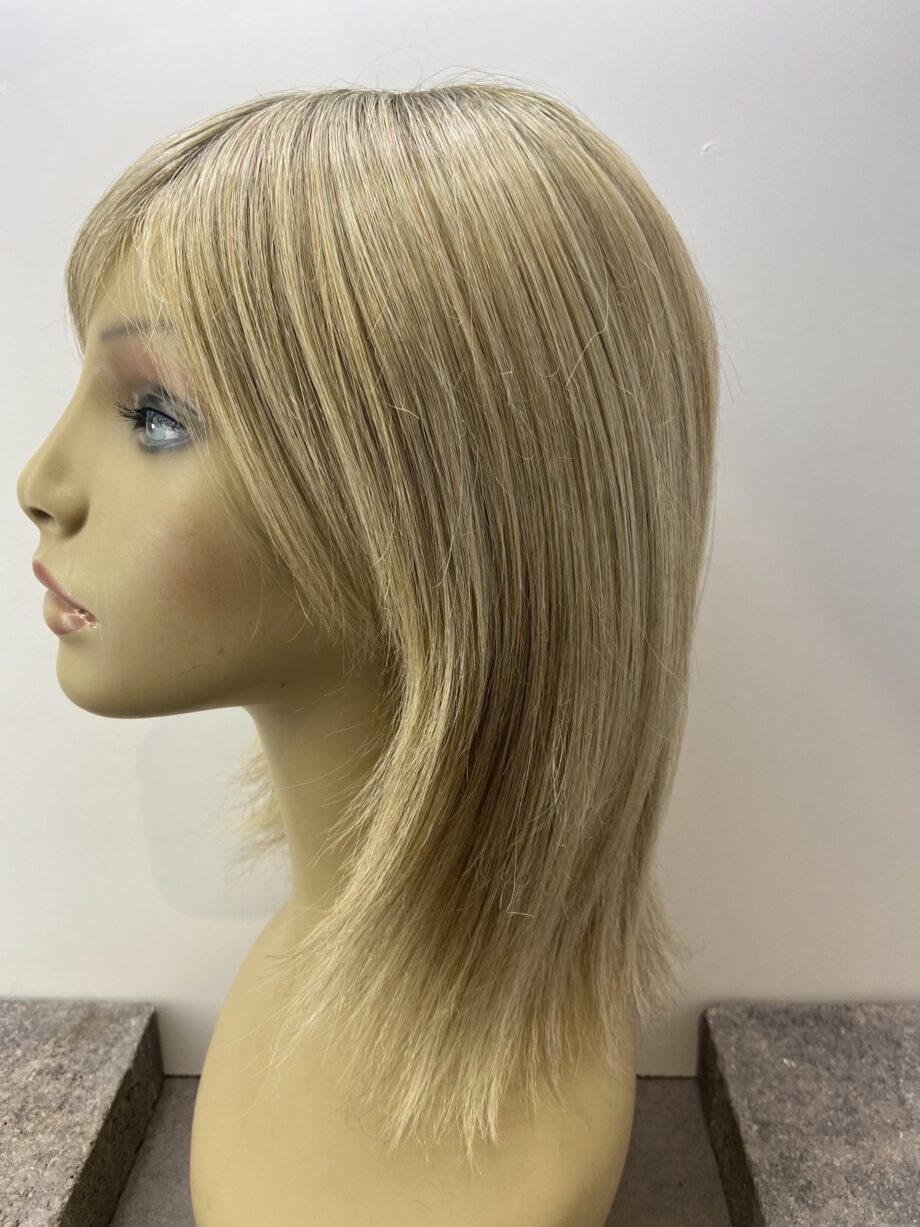 Rooted blonde soft cap. Blms53