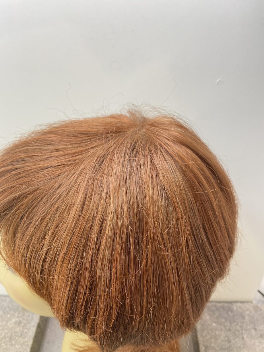 Red mid length wig. Rms337