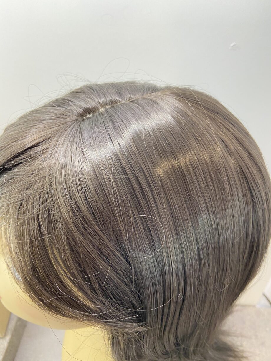Silky dark brown long wig. Bblls254