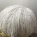 Silver white  with a hint of pink  Sss701