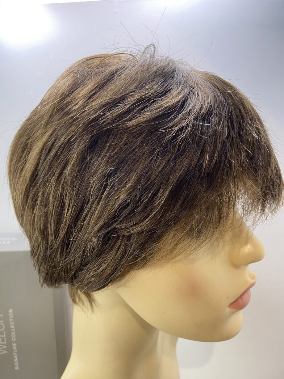 Short brown Raquel Welch wig boxed. Bbrss252