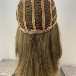 Long blonde highlighted wig. Blls715