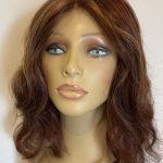 Smart lace soft cap reddish brown wig. Brlw729
