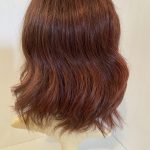 Dark Red wavy wig. Rlw732