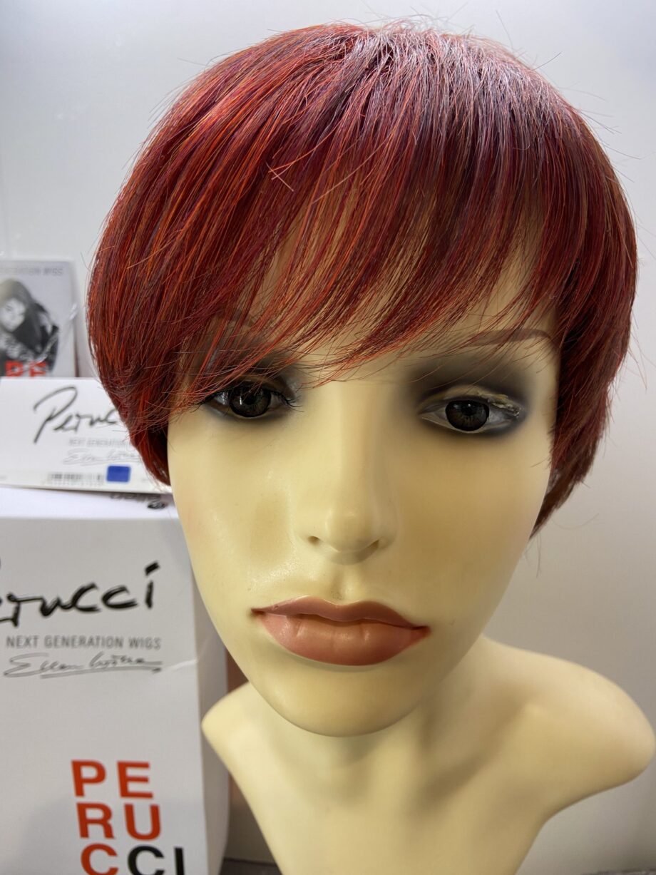 Hot flame mix red wig. Brss253