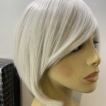 New Silver ash blonde short super soft wig. Bgms251