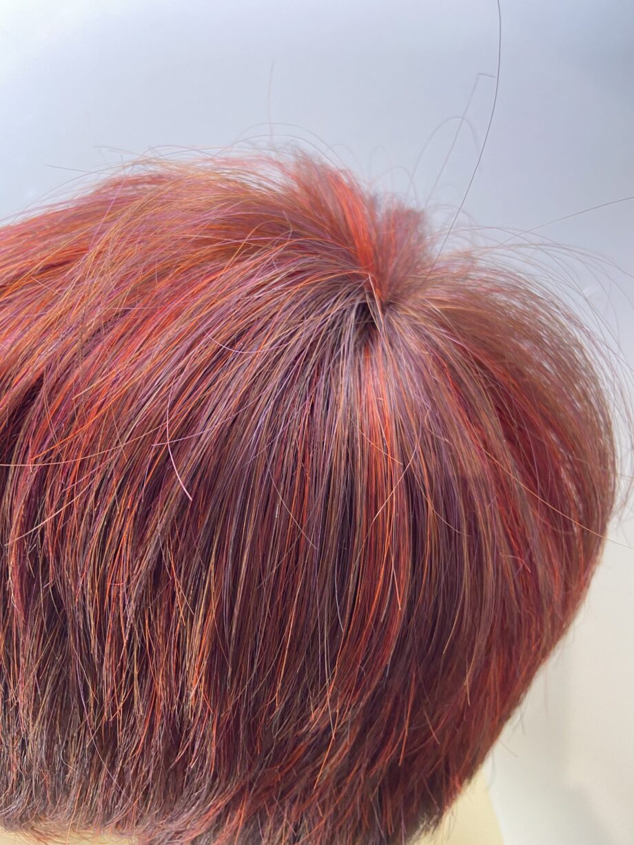 Hot flame mix red wig. Brss253