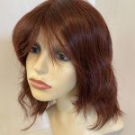 Dark Red wavy wig. Rlw732