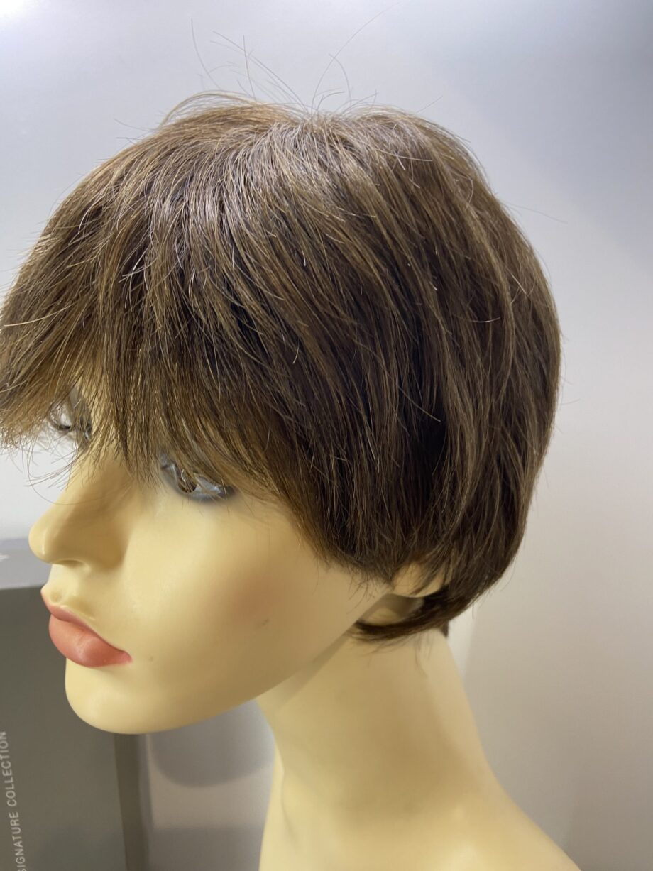Short brown Raquel Welch wig boxed. Bbrss252