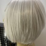 New Silver ash blonde short super soft wig. Bgms251