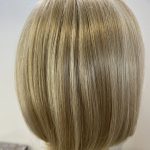 Light blonde highlighted wig. Blms714