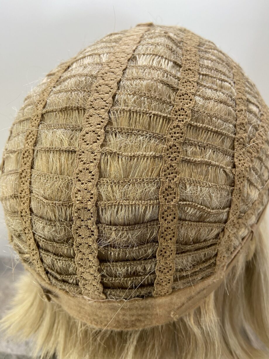 Light blonde highlighted wig. Blms714