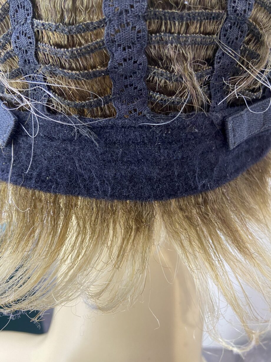 Boxed Blonde rooted short wig. Bblss254