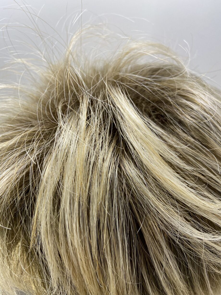 Boxed Blonde rooted short wig. Bblss254