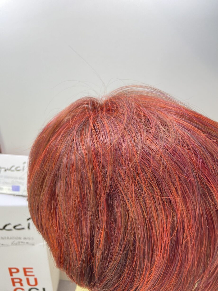 Hot flame mix red wig. Brss253