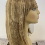 Long blonde highlighted wig. Blls715