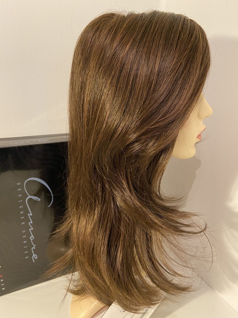 Ginger brown designer long new wig. Bbrls275